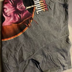 Motley crew distressed mens graphic tshirt